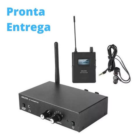 Anleon S Retorno Palco Sem Fio Fone In Ear Anatel Monitor R Dio