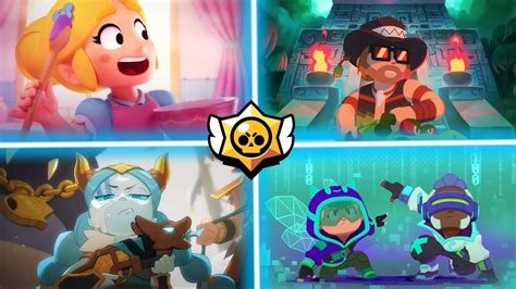 TODAS LAS ANIMACIONES DE BRAWL STARS 2018 2024 YouTube