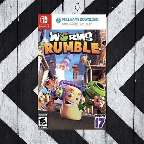 Ready Stock Nsw Worms Rumble Full Game Digital Download Active