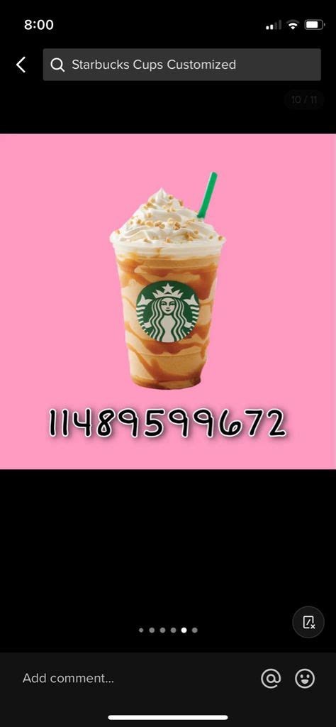 Roblox Starbucks Decal Code