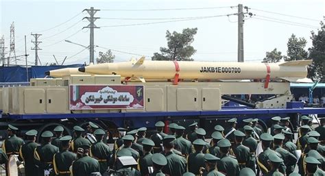 Iran Shows New Rezvan Ballistic Missile And Kheybar Shekan Missile