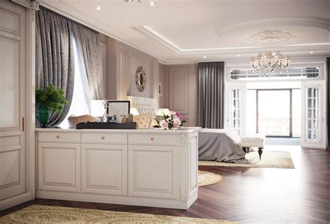 Neoclassical bedroom :: Behance