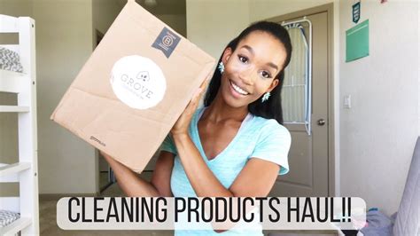 Grove Collaborative Unboxing And Haul Cleaning Products Haul 2017