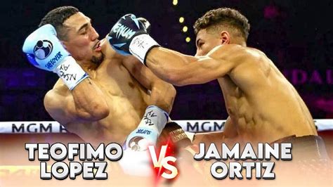 EN VIVO TEOFIMO Lopez Vs JAMAINE Ortiz KEYSHAWN Davis Vs Jose