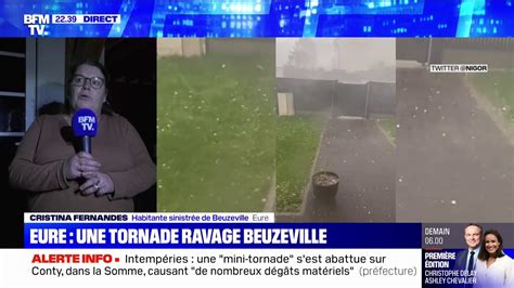 Bfmtv On Twitter Tornade Dans Leure Un Congélateur Venu De Je Ne