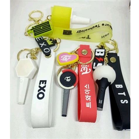 Jual Gantungan Kunci Lightstick KPop Keychain Kpopers Kpop Merch