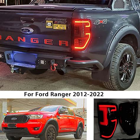 Luces Traseras LED Para Ford Ranger Luz De Se Al De Giro Sin Niebla T6