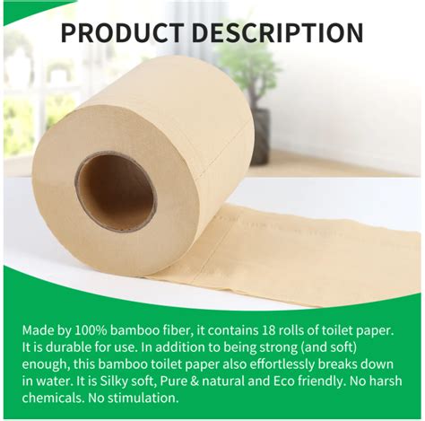 Bamboo Pulp Toilet Tissue Paper Roll Toilet Paper Ply Ply Buy