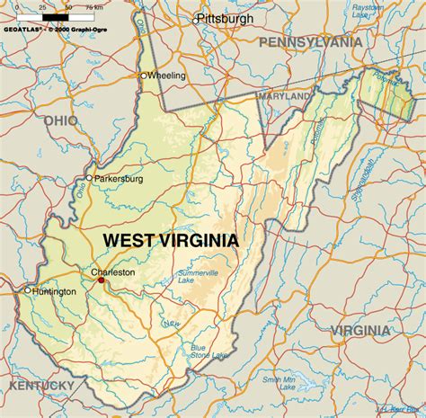 West Virginia L S Om Staten I Det Stlige Usa Lex