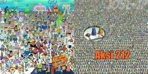16 Potret Yang Jadi Bukti Bahwa Bikini Bottom Itu Indonesia Versi Kartun Spongebob Mirip Banget