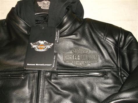 Harley Davidson Men S Genuine Black Leather Jacket 98006 11vm Small 1795987969