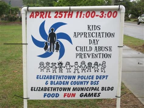 Elizabethtown Police Depts Kids Appreciation Day And Bladen County Dss