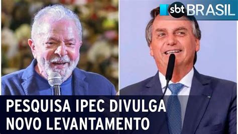 Lula Tem 44 E Bolsonaro Aparece Com 31 Aponta Pesquisa Ipec Sbt