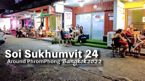 Bangkok Thai Massage Street Sukhumvit Phrom Phong Thailand K