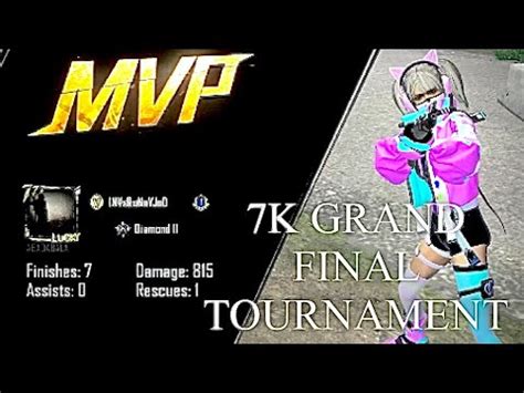 7K GRAND FINAL TURNAMENT SOLO 7 FINISHES YouTube