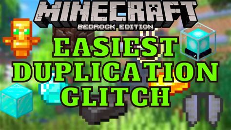 Easiest Duplication Glitch For Minecraft Bedrock Edition On Mcpe Ps