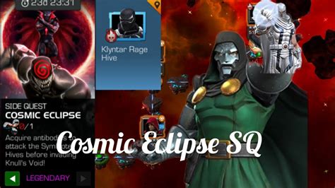 Cosmic Eclipse Sq Agent Venom Quest Doctor Doom Supremacy Folks Youtube