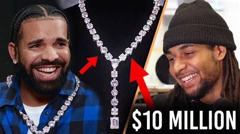 Is Drakes Chain Worth Million Dollars Youtube