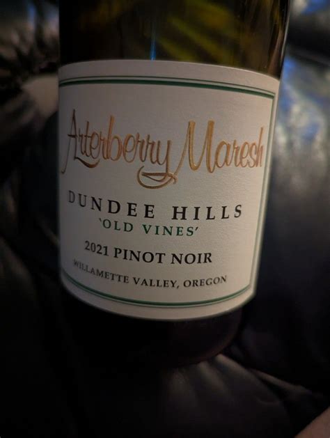 Arterberry Maresh Pinot Noir Old Vines Usa Oregon Willamette