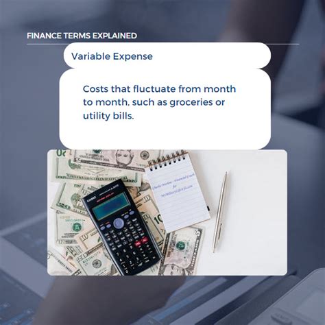 Financial Terms Everyone Should Know – Fixed & Variable Expenses – Our ...