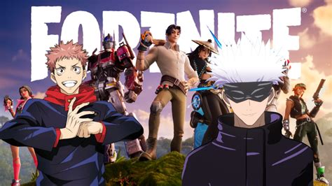 Jujutsu Kaisen In Fortnite New Anime Skins Crossover Confirmed The