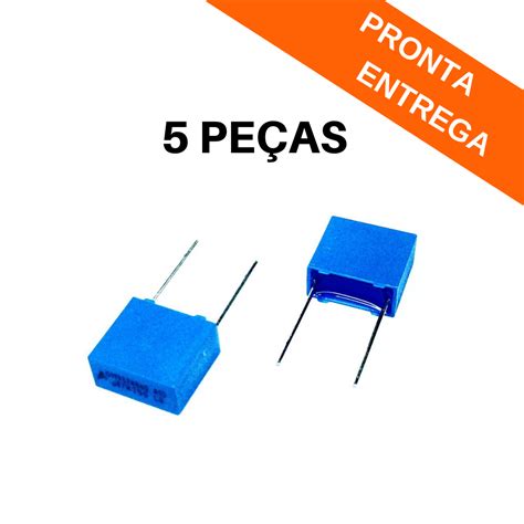 Kit Pe As Capacitor Poli Ster Nf V K Passo Mm Nf