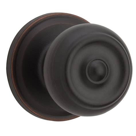 Weiser Phoenix Venetian Bronze Hall Closet Passage Interior Door Knob The Home Depot Canada