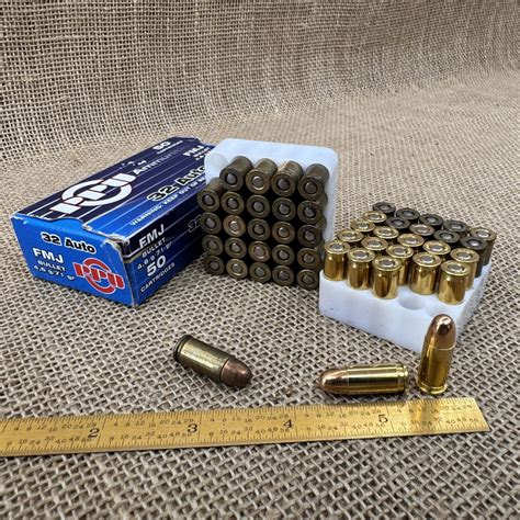 Mixed Headstamp .32 ACP Ammunition 71 gr Full Metal Jacket - Box/50