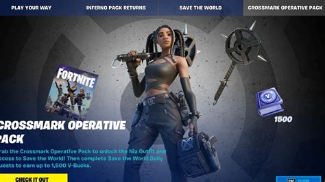 New Crossmark Operative Pack Item Shop 952022 Youtube