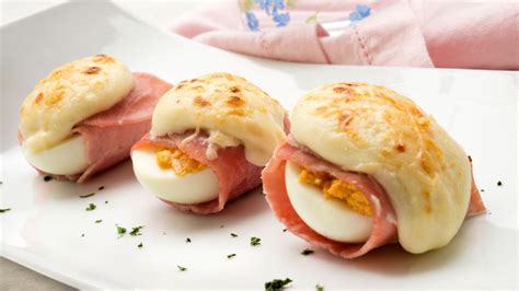 Receta De Huevos Rellenos Gratinados Karlos Argui Ano