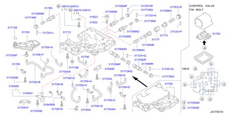 Nissan Frontier Transmission Oil Filter 31728 41X03 Genuine Nissan Part