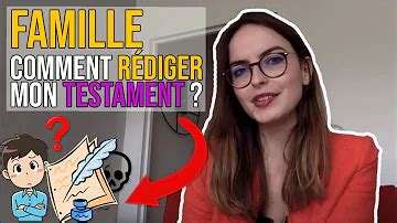 Comment rédiger un testament olographe