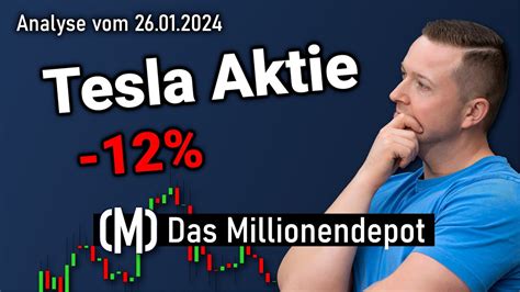 Die Tesla Aktie Stürzt Um Mehr Als 12 Ab Aktien Analyse Nach