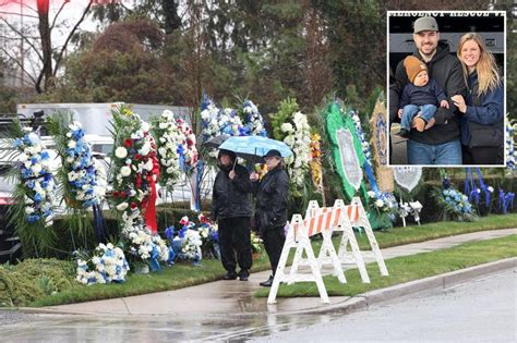 Mourners Gather For Slain Nypd Officer Jonathan Dillers Funeral On