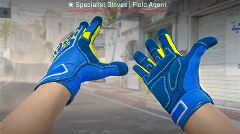 Cs Updated Specialist Gloves Field Agent Youtube