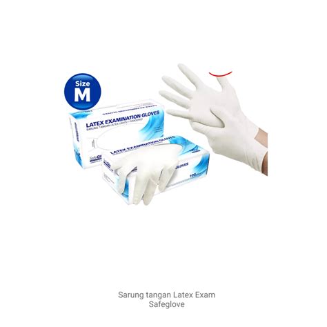 Sarung Tangan Latex Exam Safeglove LabMart Id