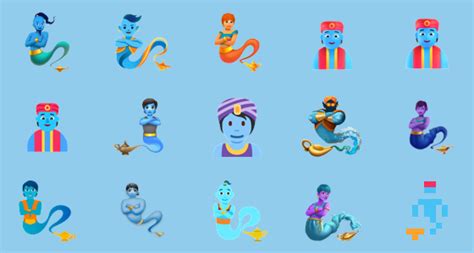 🧞 Genie on Noto Emoji Font 16.0