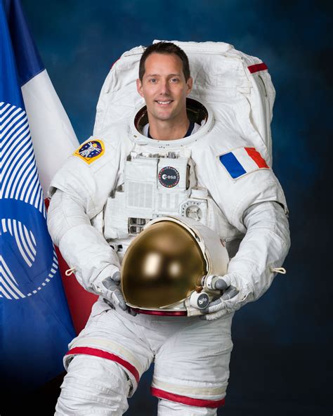 ESA ESA Astronaut Thomas Pesquet In The US Spacewalk Suit