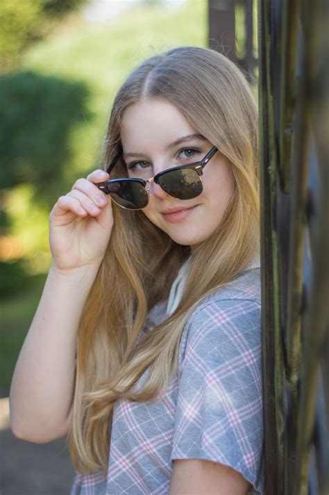 Looking At Viewer Portrait Depth Of Field Touching Glasses Maciej