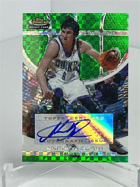 Topps Finest X Fractor Andrew Bogut F Au C Rc