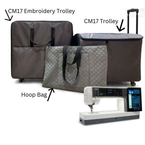 Janome Continental M17 Trolley Embroidery Bag The Sewing Machine Shop