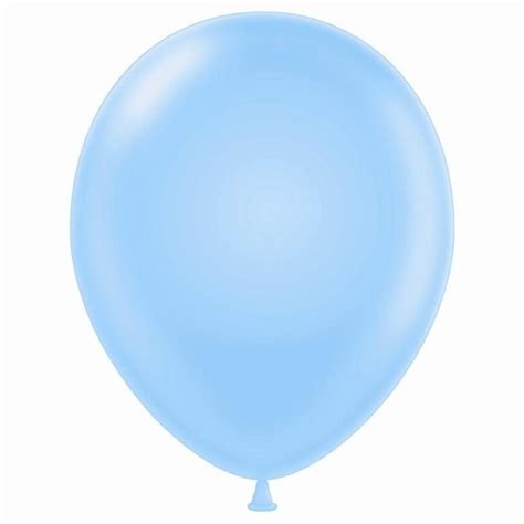 17" Baby Blue Balloons