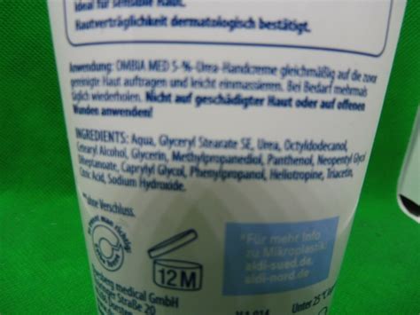 Ombia Med Urea Handcreme Ml F R Trockene Haut L