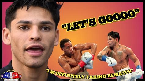 Update Ryan Garcia Confirms Definitely Will Be Rematch With Devin