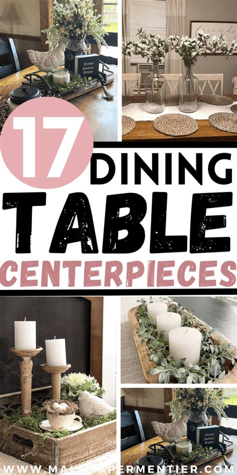 17 Beautiful Dining Table Centerpiece Ideas That Are Easy To Recreate