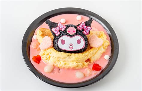 【後期メニューstart】新宿ルミネエスト”egg And Spuma ”「kuromi♡my Melody Cafe」 Salt