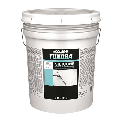 Tundra Silicone Rubberized White Roof Coating Kool Seal Warranty