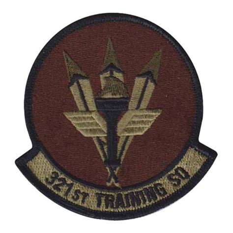 321 Trs Custom Patches 321st Training Squadron Patch