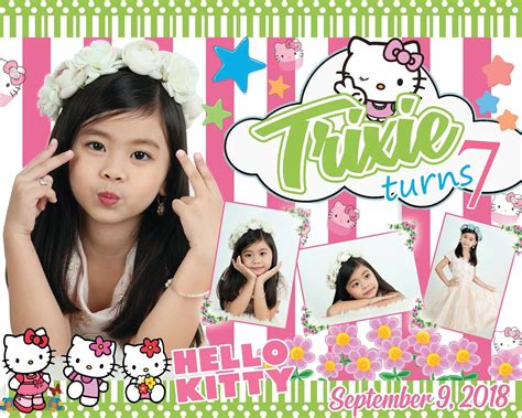 Diy Hello Kitty Tarpaulin Design Template Get Layout Tarpaulin