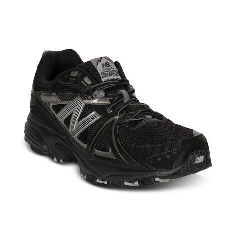 New balance 510 4e Wide Running Sneakers in Black for Men | Lyst